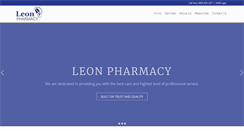 Desktop Screenshot of leonpharmacy.ca