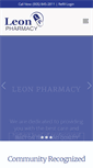 Mobile Screenshot of leonpharmacy.ca